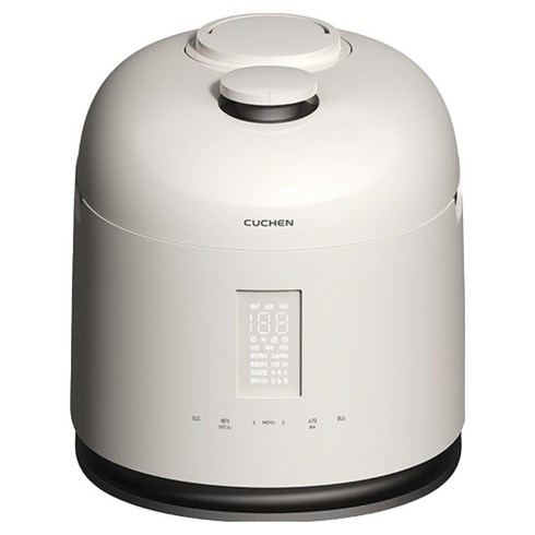 쿠첸 123 듀얼프레셔 IH 전기 압력밥솥 10인용, CRT-VXPD1081KEGW, GLOSSY WHITE