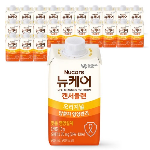 뉴케어 캔서플랜 오리지널 환자영양식, 200ml, 24개
