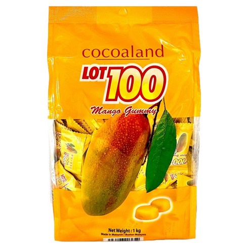 LOT100 코코아랜드 망고젤리, 1kg, 1개