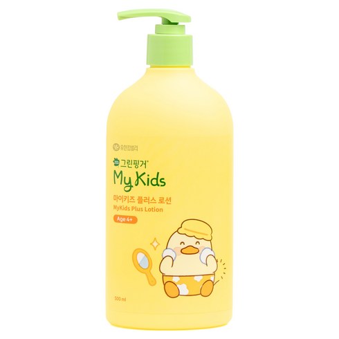 그린핑거 푸아 에디션 마이키즈 플러스 고보습 로션, 1개, 500ml