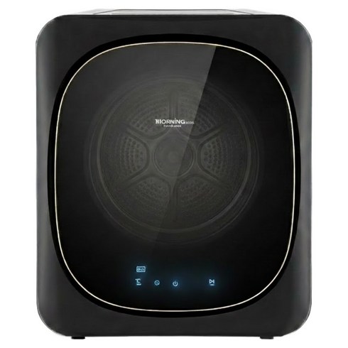 대웅 4세대 스마트 AI 회전형 미니건조기 4kg 고객직접설치, DWCD-E2404SJ, 블랙