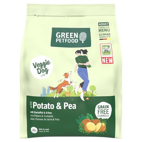 베기도그 어덜트 강아지 그레인프리 건식사료, 채소, 900g, 1개