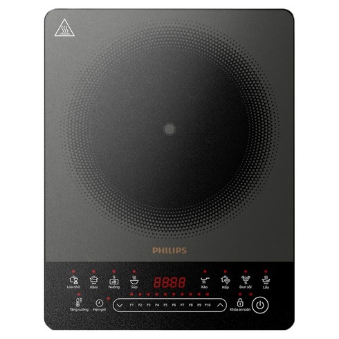 필립스 쿠커 5000 인덕션 1구 블랙, 프리스탠딩, HD5850/90