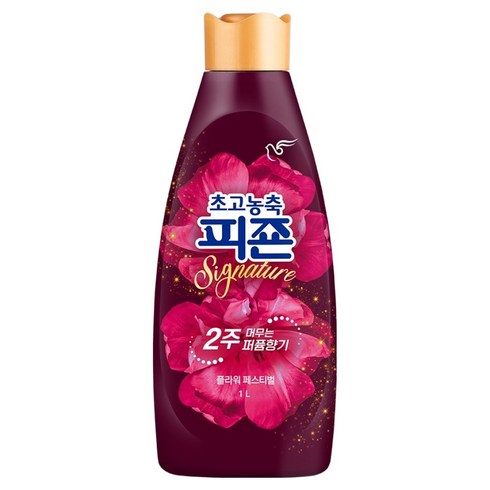피죤 초고농축 섬유유연제 시그니처 플라워페스티벌 본품, 1L, 1개