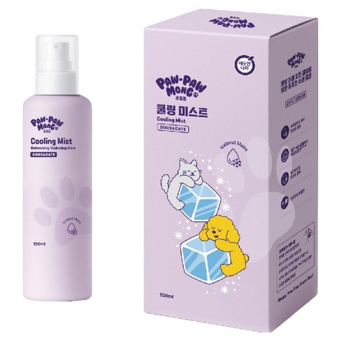 포포몽 반려동물 쿨링 미스트, 1개, 150ml