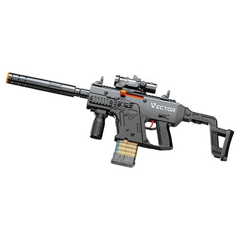 하하컴퍼니 탄피배출 리얼샷 기관단총 VECTOR SMG, 혼합색상, 1개