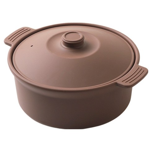 칼로쿡 다용도 실리콘 원형 찜기 1200ml, 모카브라운, 1개