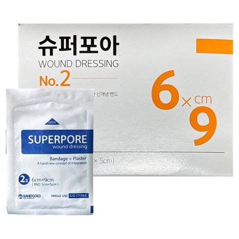 밴드골드 슈퍼포아 밴드, 100개입, 1개