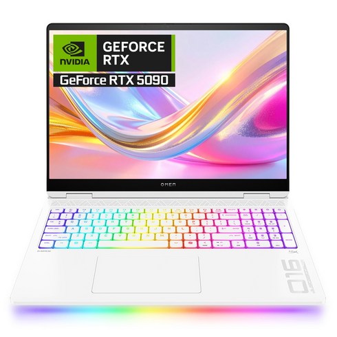 HP 2026 오멘 맥스 16 코어Ultra9 인텔 14세대 지포스 RTX 5090, Ceramic White, 16-ah0228TX, 2TB, 32GB, WIN11 Home
