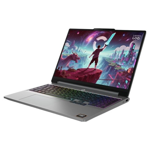 레노버 2026 LOQ 15AHP11 라이젠7 라이젠 200 시리즈 지포스 RTX 5060, Luna Grey, 83TN000JKR, 512GB, 16GB, Free DOS