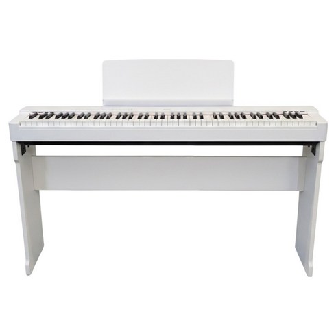 야마하 P-225 호환 전용 목재 스탠드 Y270, 화이트, 1개