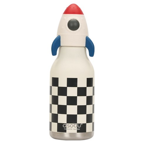 아소부 진공스텐 캐릭터 베스티 보온보냉 텀블러, 로켓, 460ml, 1개