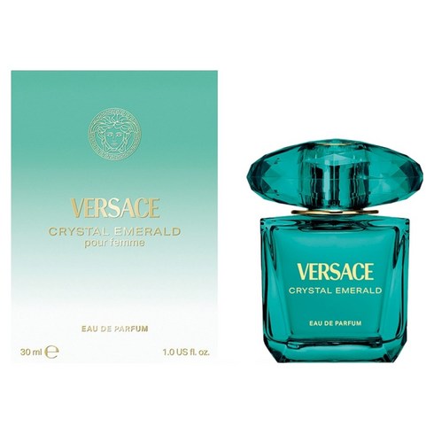 베르사체 크리스탈 에메랄드 오 드 퍼퓸, 1개, 30ml