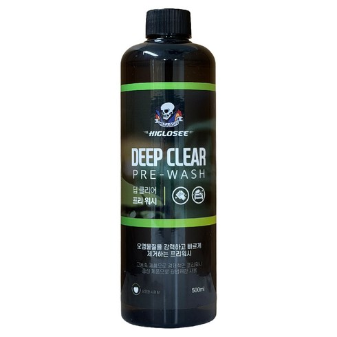 하이글로씨 딥 클리어 프리워시 다목적 세정제, 500ml, 1개