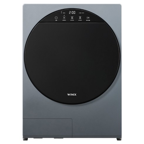 위닉스 인버터 컴팩트건조기 4kg 고객직접설치, 애쉬블루, HS4E400-OBK