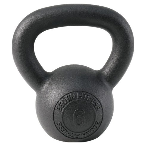 이고진 파워 케틀벨, 블랙, 1개, 6kg