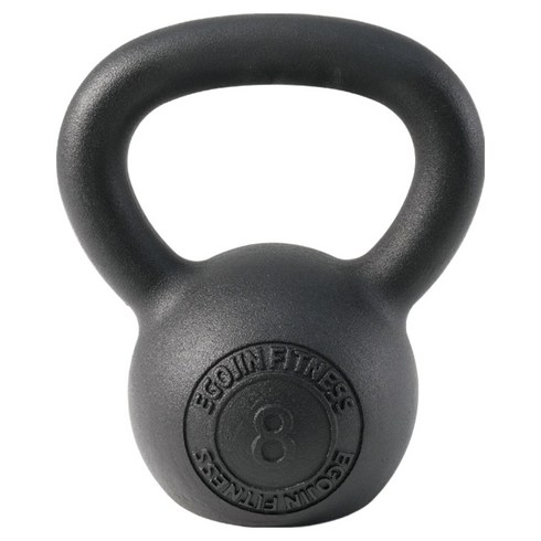 이고진 파워 케틀벨, 블랙, 1개, 8kg