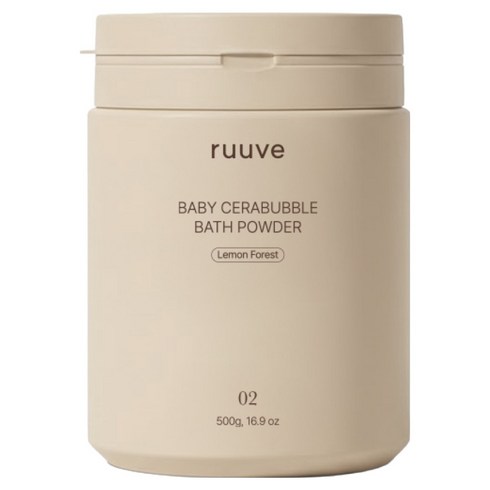 러베 세라버블 자연유래 배스 파우더 레몬 포레스트, 500g, 1개