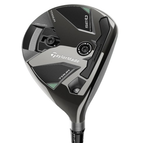 테일러메이드 남성용 Qi35 TOUR 페어웨이우드 3번 DIA BLACK TM60, 15도, S