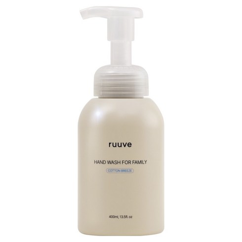 러베 패밀리 핸드워시, 코튼 브리즈향, 400ml, 1개