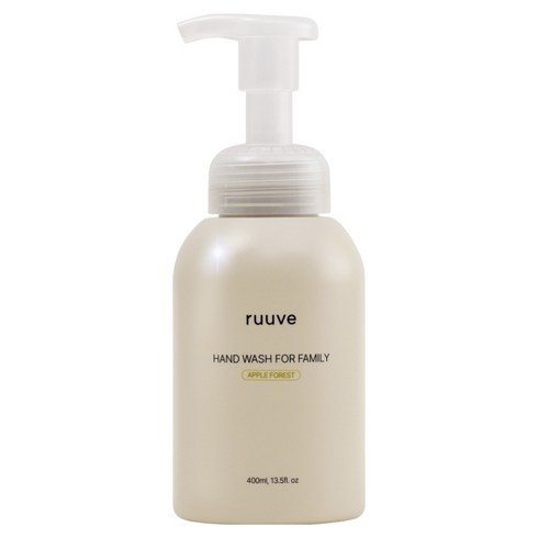 러베 유아용 패밀리 핸드워시, 애플 포레스트향, 400ml, 1개