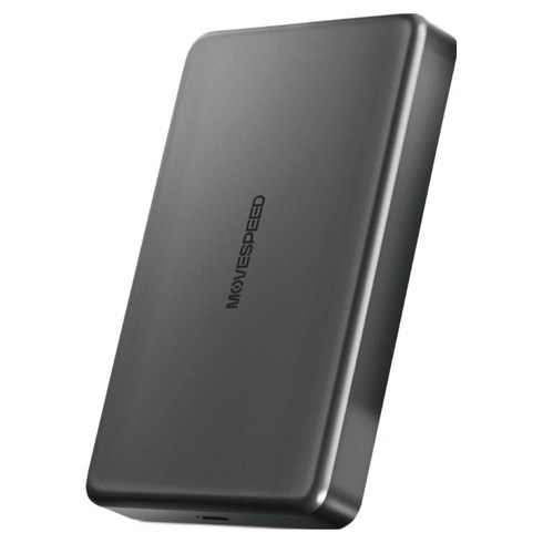 무브스피드 20W 맥세이프 무선 충전 보조배터리 10000mAh, 티타늄 그레이, YSPBW10