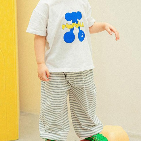 삠뽀요 두두 스트라이프 팬츠 PLECB05