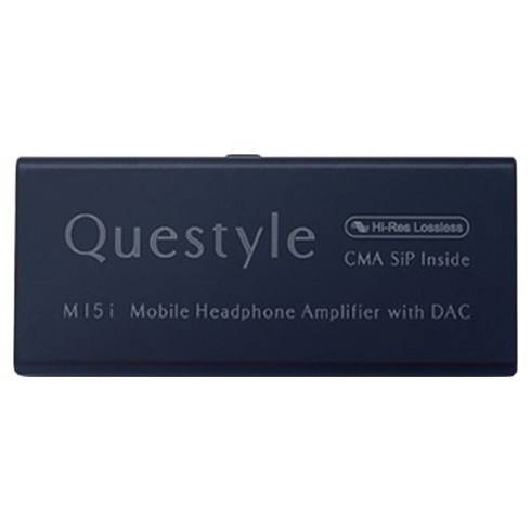 퀘스타일 오디오 ESS 플래그쉽 칩셋 3.5mm 4.4mm 꼬다리 휴대용 DAC AMP 블루, M15i