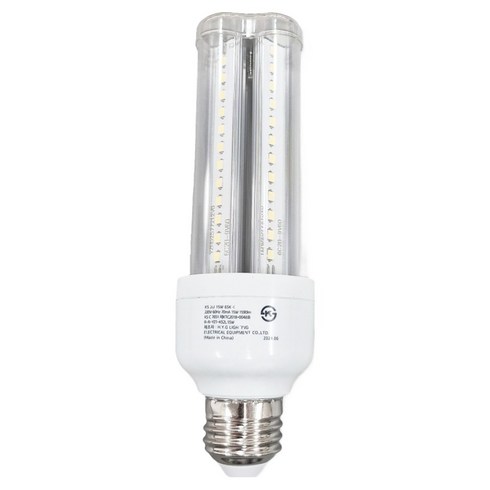 블링라이트 LED VO 삼파장 대체 EL램프 투명 15W, 주광색, 1개