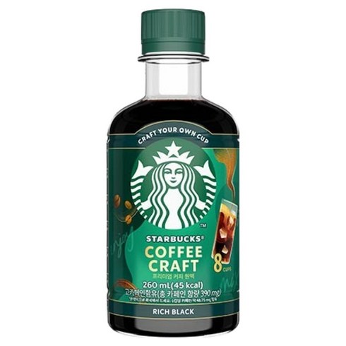 스타벅스 커피 크래프트 리치 블랙, 1개, 1개입, 260ml