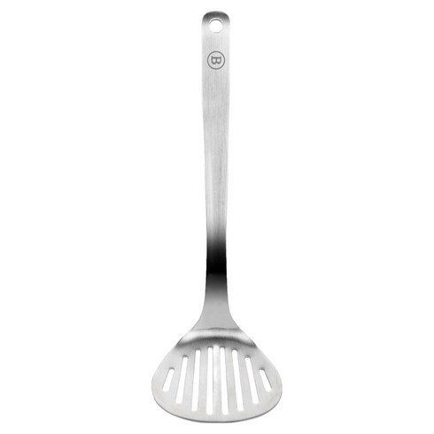 발룬피니 연마제 없는 스텐 304 컴팩트 뒤집개, 실버, 1개