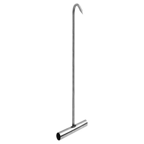 월드크린 T자형 스텐 갈고리 갈퀴 40cm, 1개