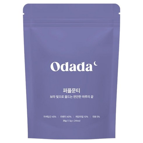 오다다 퍼플문티, 1개, 24개입, 1.5g