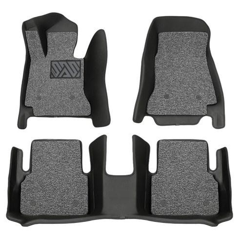 AUTOMATE 6D 코일 카매트 운전석 조수석 뒷좌석 2p, 제네시스 GV80 5/7인승(6인승 불가)(20~현재)