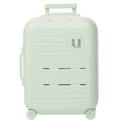 유토렉스 캐리어 여행용 무선 휴대용 건조 2구 칫솔살균기, UTC-3500, 민트