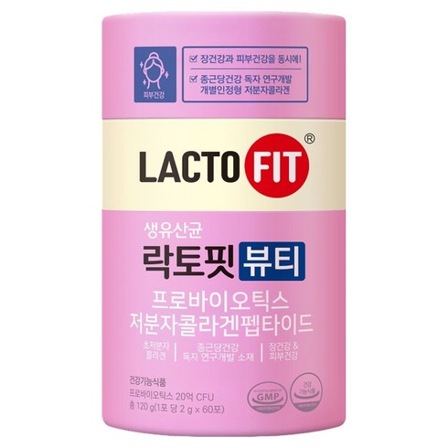 락토핏 뷰티 생유산균 60p, 120g, 1개