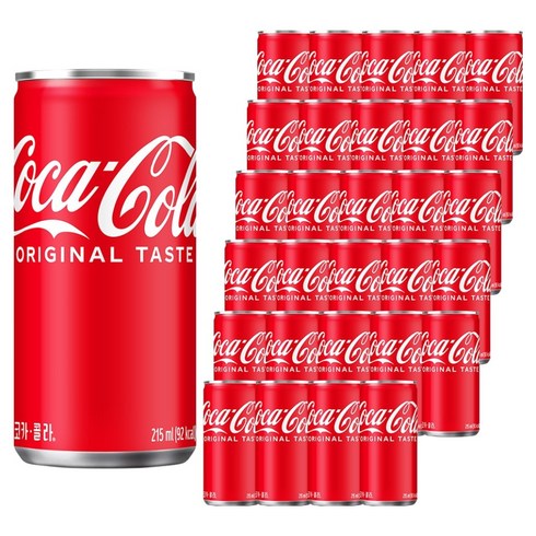 코카콜라 오리지널 탄산음료, 215ml, 30개