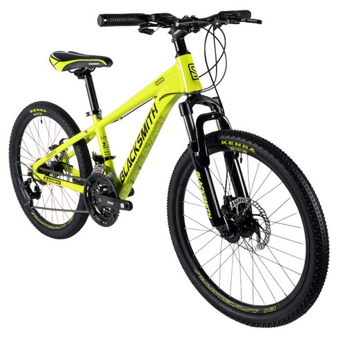 블랙스미스자전거 페트론 6세대 MTB 알루미늄 디스크 브레이크 12.68kg 신장 125cm~145cm 방문설치, 6s 페트론 22 네온그린, 1개, 네온그린, 150cm