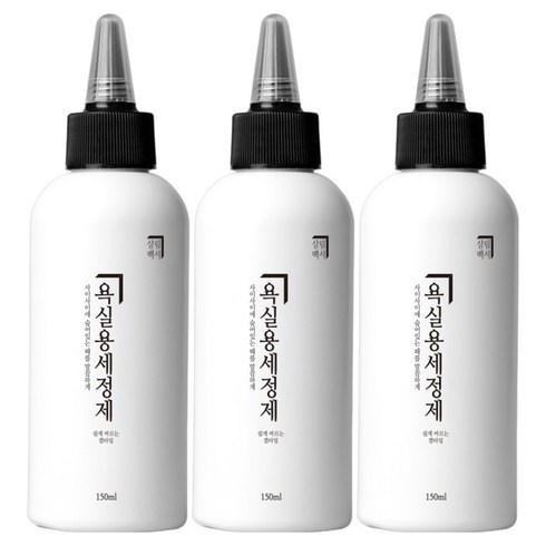 살림백서 바르는 욕실용 세정제, 150g, 3개