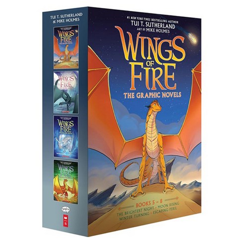 Wings of Fire 5~8 : A Graphic Novel Box 세트 전 4권, Scholastic, Sutherland, Tui T.