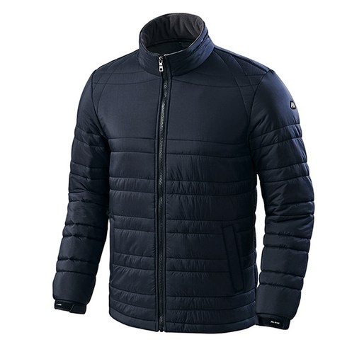 마크 퀼팅 폴라 플리스 안감 점퍼 MK-255, 블랙(MK-2553), 1개