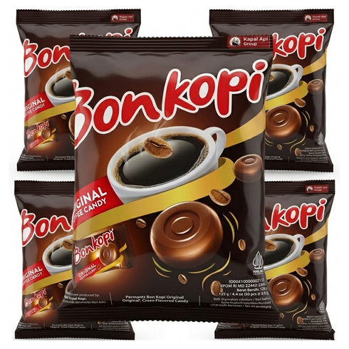 카팔아피 본코피 커피 캔디, 5개, 125g