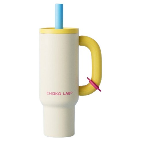 차코랩 2026 NEW 바왕 세라믹 텀블러, 오프화이트, 1050ml, 1개
