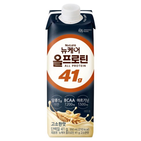 뉴케어올프로틴 고소한맛 41g, 1개, 350ml