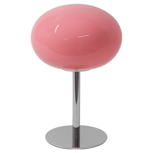 루미트론 OVAL 글라스 LED 단스탠드 무드등, 핑크
