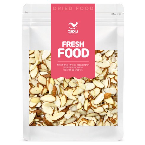 고래거너 아몬드 슬라이스, 1kg, 1개