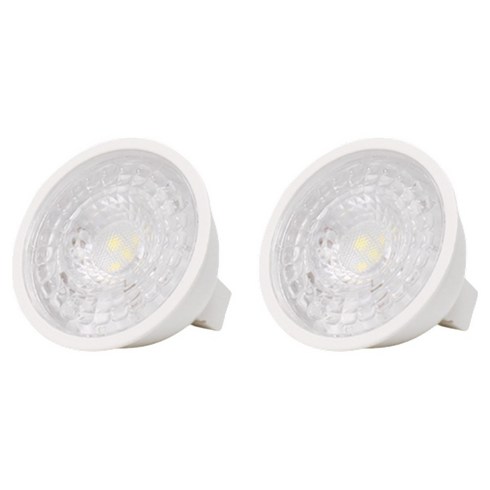블링라이트 GS LED 할로겐 램프 5W MR16, 전구색, 2개