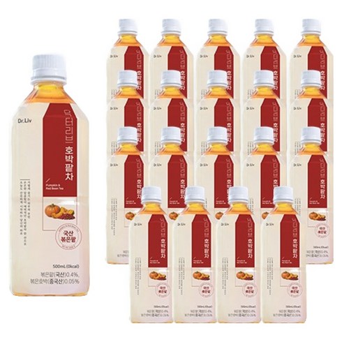 닥터리브 호박팥차, 20개, 500ml