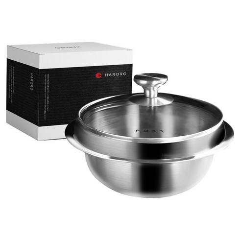 하로로 통3중 스텐304 카마 IH 풍미 가마솥, 1개, 20cm