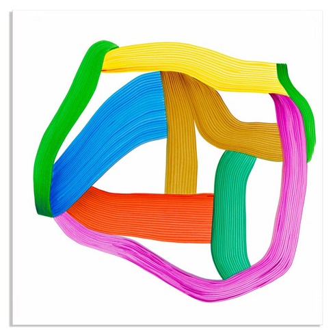 세잔느화실 로낭 부홀렉 Multicolor2 액자, 캔버스액자